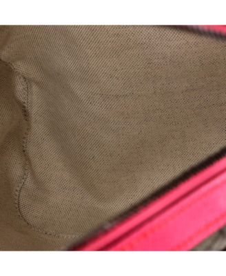 Small Ophidia Backpack GG Coated Canvas and Leather