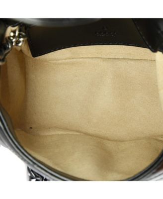 Mini GG Marmont Flap Belt Bag Matelasse Leather