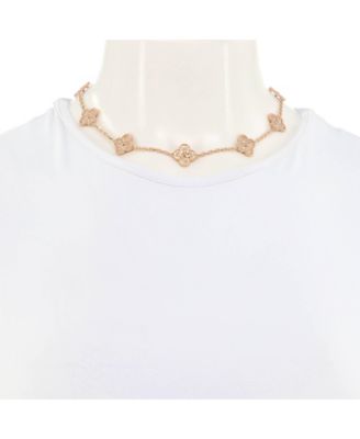 Vintage Alhambra 10 Motifs Necklace