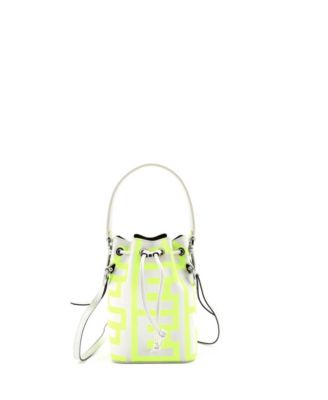 Mini x Marc Jacobs Mon Tresor Bucket Bag Printed Leather