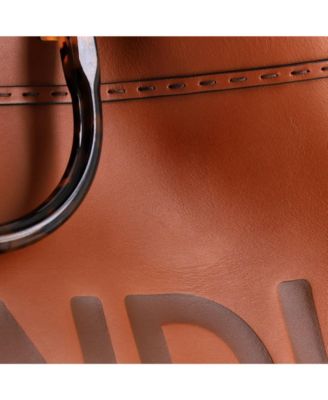 Large Sunshine Shopper Tote Leather