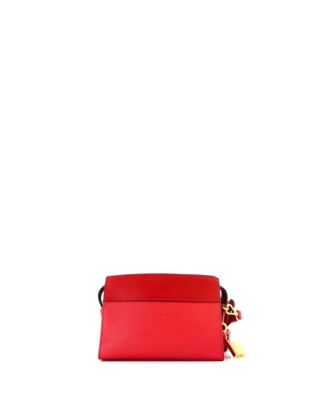 Small Esplanade Crossbody Bag Saffiano with City Calf