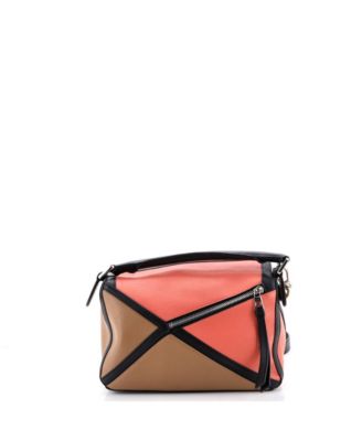 Small Puzzle Bag Leather