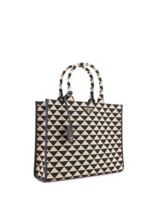 Large Symbole Shopper Tote Jacquard