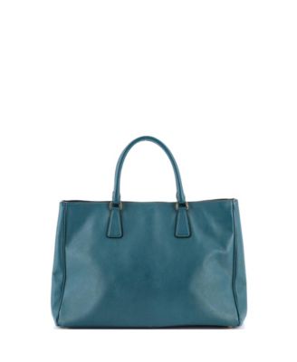 Large Lux Open Tote Saffiano Leather