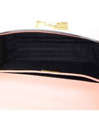 Small Envelope Flap Chain Shoulder bag Saffiano Leather