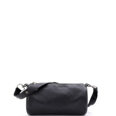 Small Blondie Shoulder Bag Diagonal Quilted Leather