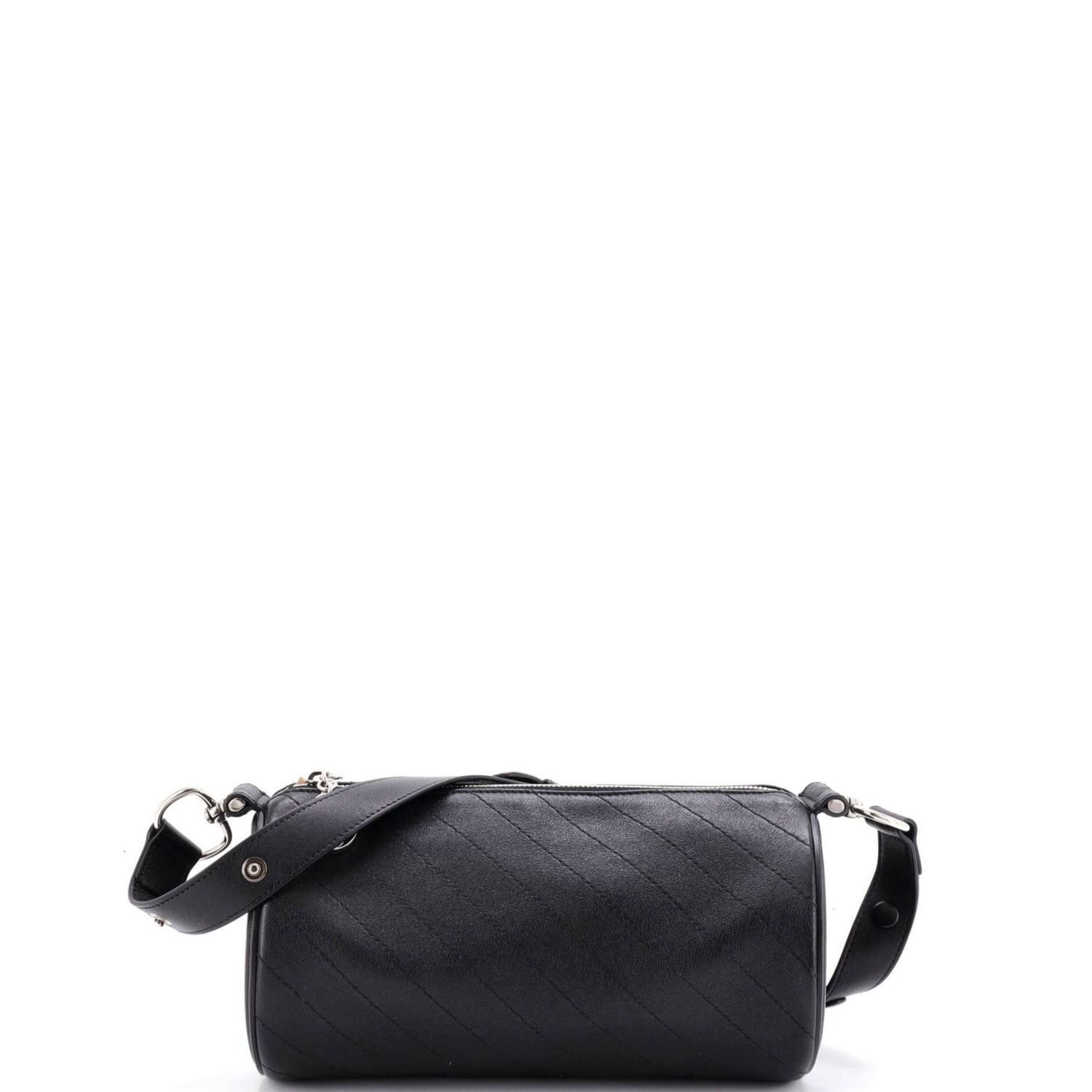 Small Blondie Shoulder Bag Diagonal Quilted Leather