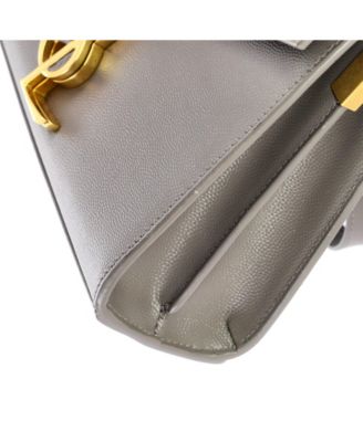 Mini Cassandra Top Handle Bag Leather