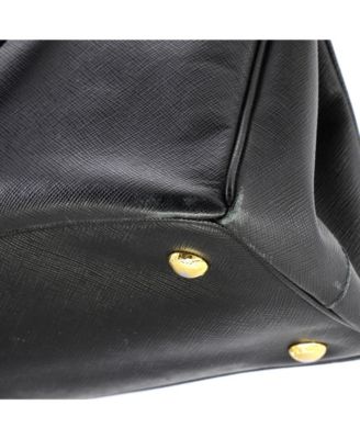 Medium Lux Open Tote Saffiano Leather