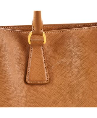 North South Lux Open Tote Saffiano Leather