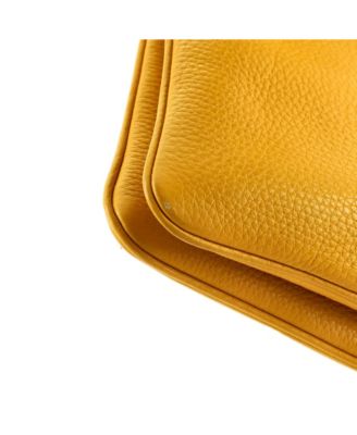 Small Double Zip Crossbody Bag Vitello Daino