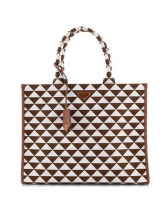 Large Symbole Shopper Tote Jacquard