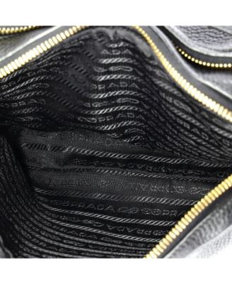 Double Zip Camera Bag Vitello Daino