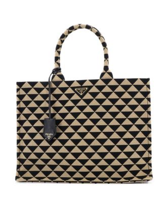 Large Symbole Shopper Tote Jacquard