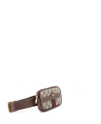 Mini Ophidia Belt Bag GG Coated Canvas