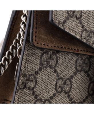 Super Mini Dionysus Bag GG Coated Canvas