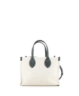 Small Logo Shopper Tote Printed Canvas