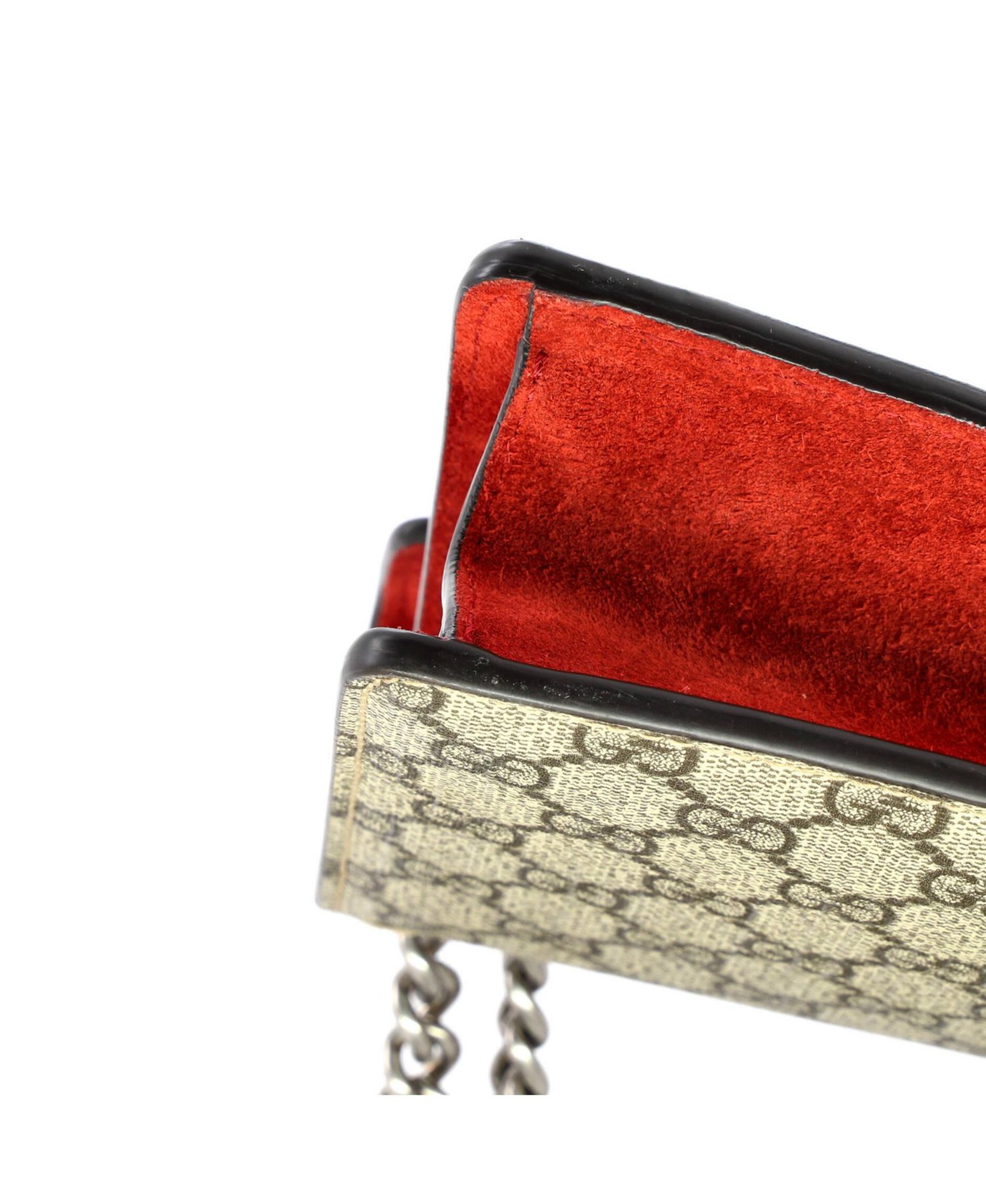 Small Dionysus Bag GG Coated Canvas with Crystal Embellished Metal