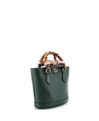 Small Diana Convertible Bucket Bag Leather