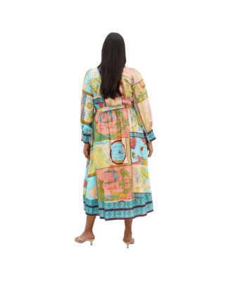 Women's Paulo Print Maxi Dress