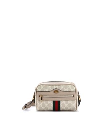 Mini Ophidia Shoulder Bag GG Coated Canvas