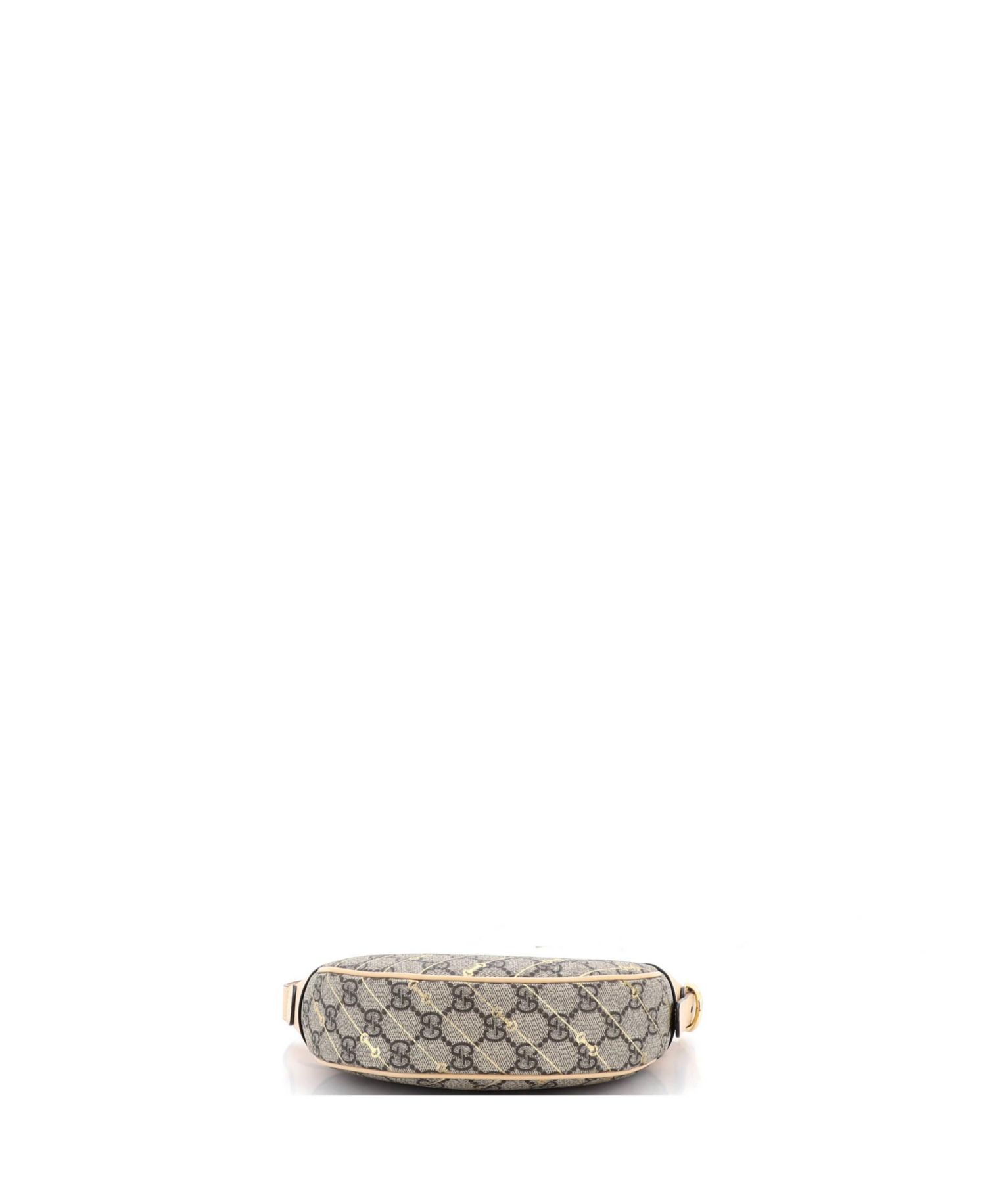 Mini Ophidia Half Moon Bag Print GG Coated Canvas