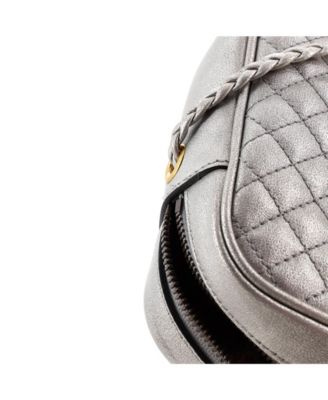 Small Trapuntata Camera Bag Quilted Leather