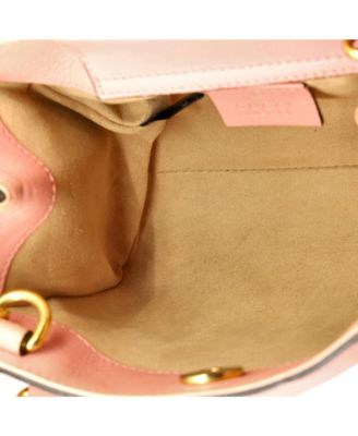 Mini Diana NM Bamboo Handle Tote Leather