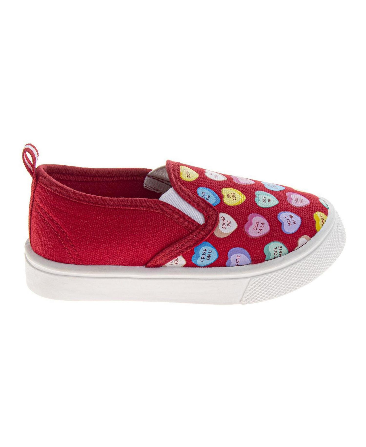 Big Girls Hearts Slip-On Shoes Adorable