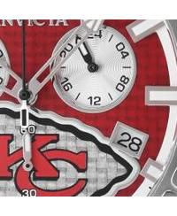 Men's 48008 NFL Kansas City Chiefs Quartz Chronograph Dial Watch