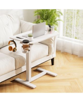 Height Adjustable Mobile Standing Desk Overbed Table