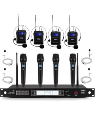8-Channel Wireless Microphone System with Professional Microphones PDWM8441