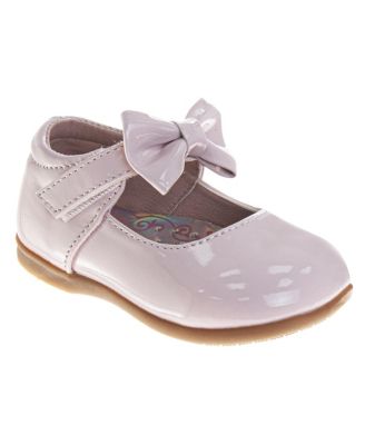 Little Girls Mary Jane Dress Shoes Classic Style with Bow Detail