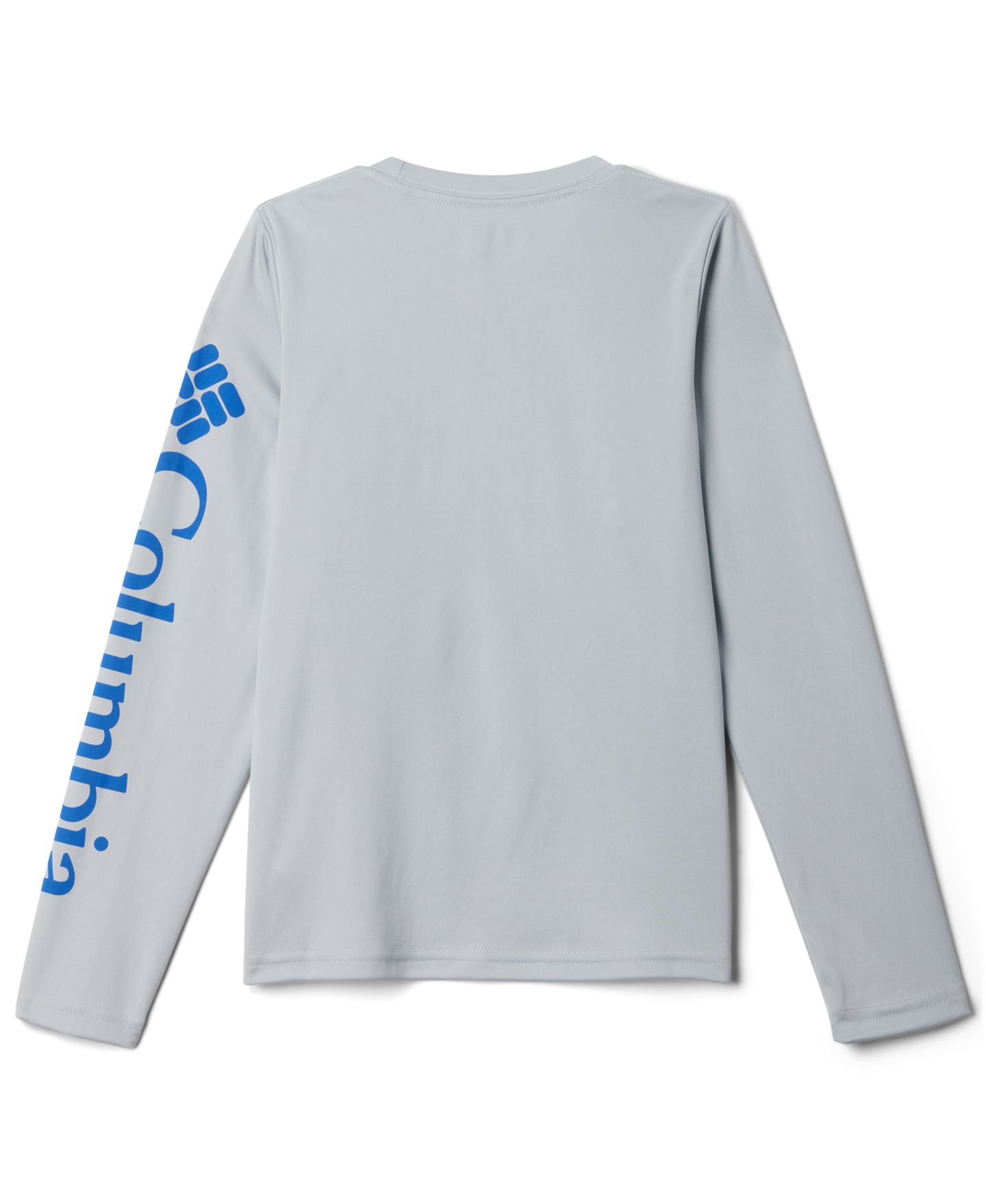 Футболка Columbia Terminal Tackle Long-Sleeve T-Shirt для мальчиков, цвет: Холодный серый — фото 2