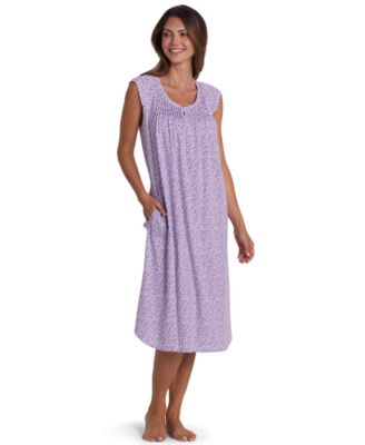 Women's Scoop Neck Knitted Nightgown