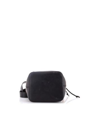Small Mon Tresor Bucket Bag Zucca Coated Canvas