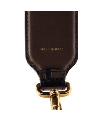 Strap You Shoulder Strap Zucca Embossed Leather