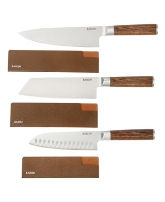 14 Piece Full Tang Forged Dark Pakka Wood Knife Set with High Carbon German Steel and Protective Sheaths.