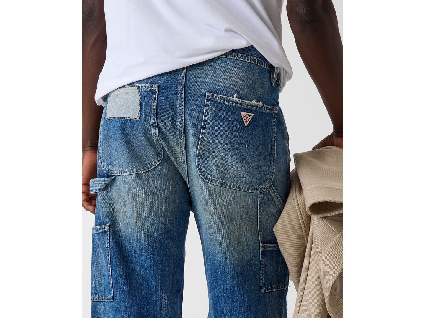 Мужские джинсы GUESS Derek Relaxed Jean, цвет: Universal — фото 3