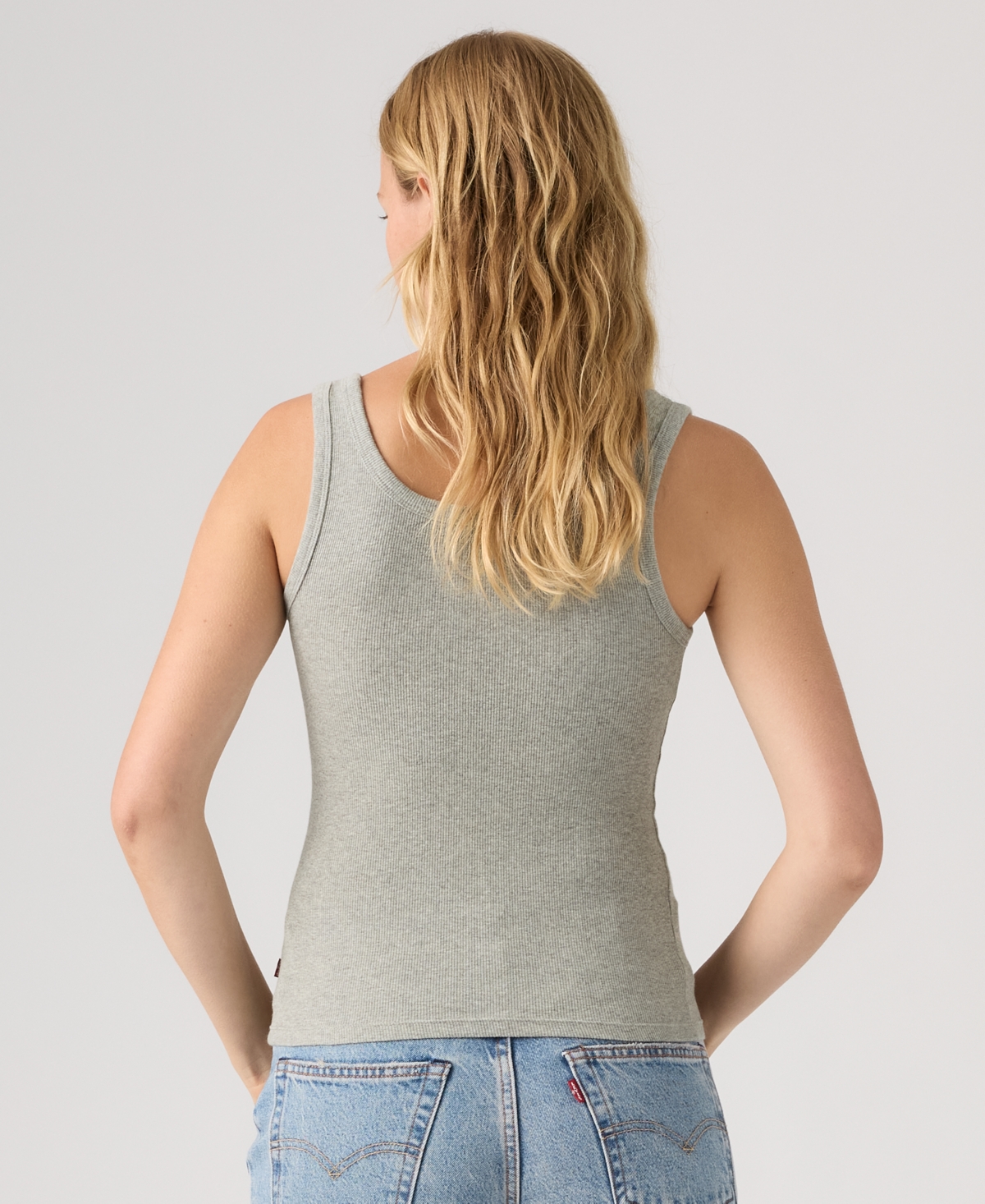 Levi's Women's Slim-Fit Crew Neck Tank Top