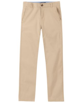 Boys' 8-20 Flat Front Stretch Chino Pants