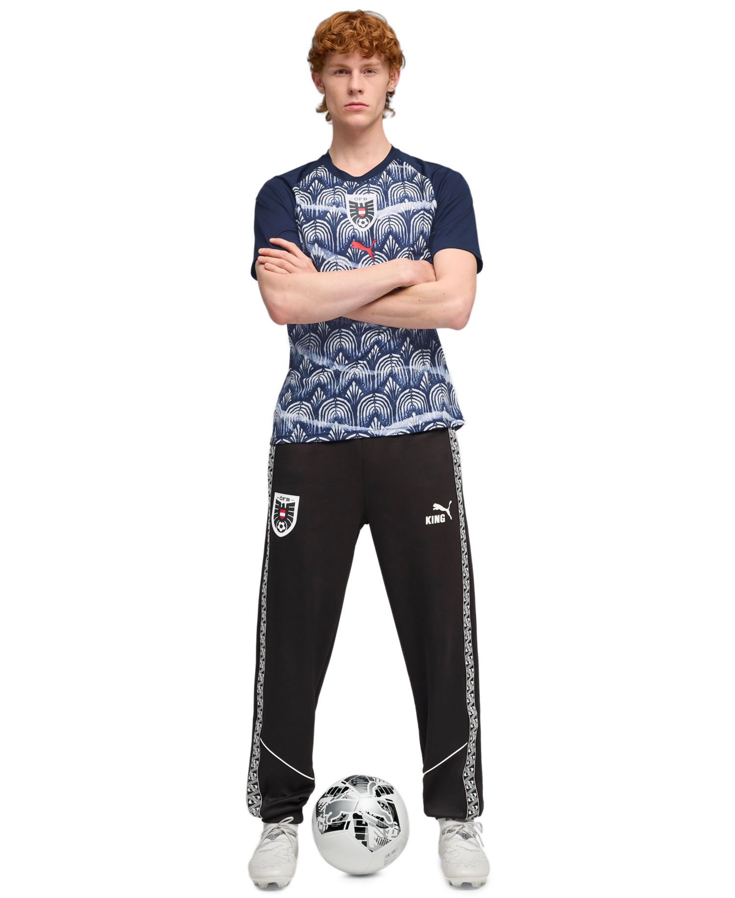 Austria Men's Pre-Match Soccer Jersey