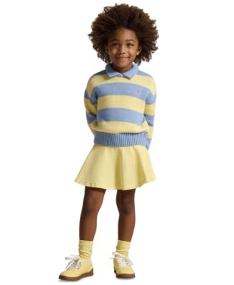 Girls' 2-6X Stretch Mesh Skort