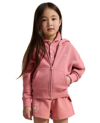 Girls' 2T-6X Terry Full-Zip Hoodie