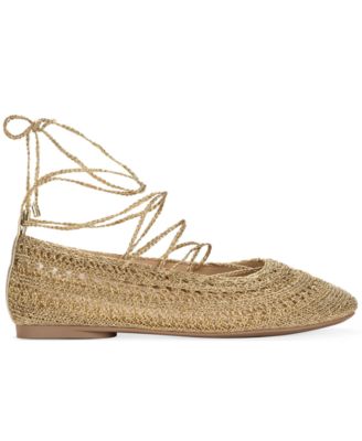 Women's Kassiani Lace-Up Round Toe Flats