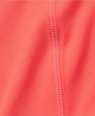 Big Girls Plus Chlorine Resistant Long Sleeve Crew Neck Rash Guard