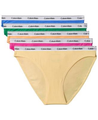 Women's Icon Logo 5-Pack Low-Rise Bikini Underwear QD5208