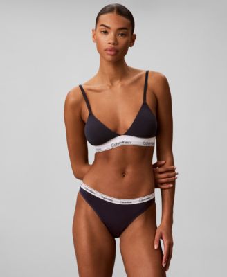 Women's Icon Cotton-Modal Lightly Lined Triangle Bralette QF8498