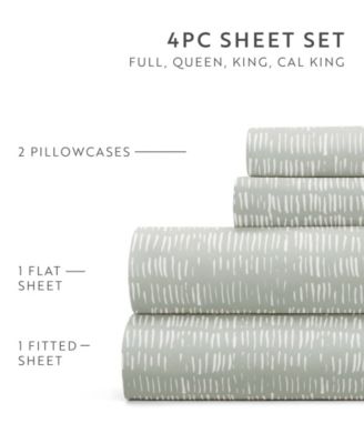 Soft Lines 4-P.c. Sheet Set, Queen